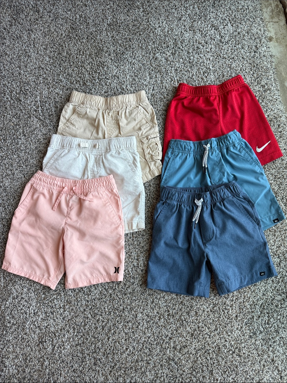 Bundle! Kids Shorts Assorted Colors Size 4T